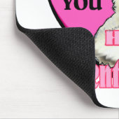 West Highland White Terrier Valentines Mousepad (Ecke)