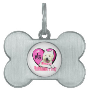West Highland White Terrier Valentinstag Tiermarke
