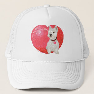 West Highland White Terrier Valentinstag Truckerkappe