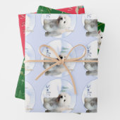 West Highland White Terrier Weihnachten Geschenkpapier Set (Beispiel)