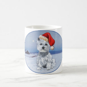West Highland White Terrier Weihnachten Kaffeetasse