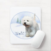 West Highland White Terrier Weihnachten Mousepad (Mit Mouse)