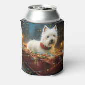 West Highland White Terrier Weihnachtsfest Dosenkühler (Kanne Rückseite)