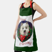 West Highland White Terrier Weihnachtsgeschenke Schürze (InSitu)