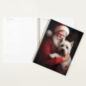West Highland White Terrier Weihnachtsmann Planer (Anzeige)