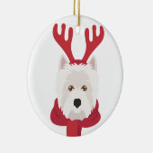 West Highland White Terrier Weihnachtsschmuck (Rechts)