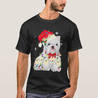 West Highland White Terrier Westie Dog Christmas G T-Shirt