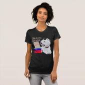 West Highland White Terrier zurück zur Schule T-Shirt (Vorne ganz)