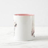 West Highland White Terrier Zweifarbige Tasse (Mittel)