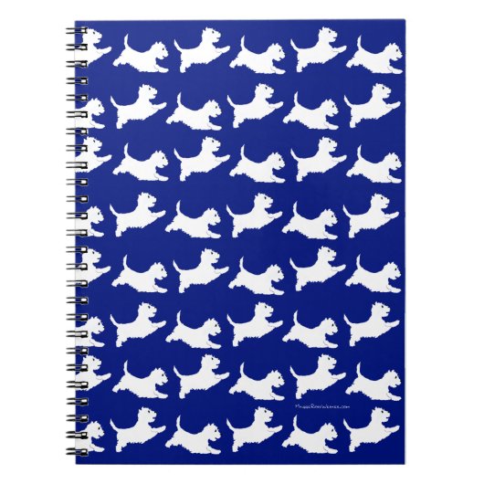 West Highland White Terriers Notizblock (Vorderseite)