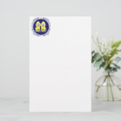 West Highland White Terriers Rain Briefpapier (Stehend Vorderseite)