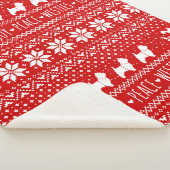 West Highland White Terriers Weihnachtswestie Hund Sherpadecke (3/4)