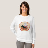 West Highland White und Scottish Terriers Fall T-Shirt (Vorne ganz)