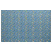 West Hill in dunkelblau Stoff (Yard (91,4 cm))