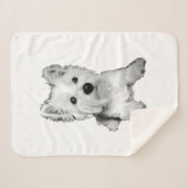 West-Hochland-Weiß-Terre - Westie Sherpadecke (Vorderseite (Horizontal))