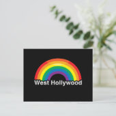 WEST HOLLYWOOD POSTKARTE (Stehend Vorderseite)