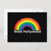 WEST HOLLYWOOD POSTKARTE (Vorne/Hinten)