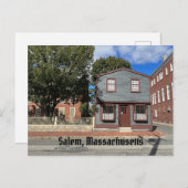 West India Goods Store in Salem Massachusetts Postkarte (Vorne/Hinten)