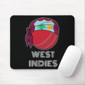 West Indian Cricket Fans Shirt Fans Gift West Indi Mousepad (Mit Mouse)