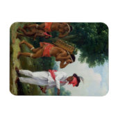 West Indian Man of Color, Regisseur von zwei Carib Magnet (Horizontal)