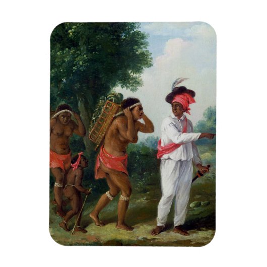 West Indian Man of Color, Regisseur von zwei Carib Magnet (Vertikal)