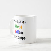 West-Indianererbe-Tasse Kaffeetasse (Vorderseite Links)