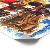 " West Indies: 1987 MOA Tropical Paradise Karte.. Poster (Ecke)