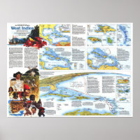 " West Indies: 1987 MOA Tropical Paradise Karte..