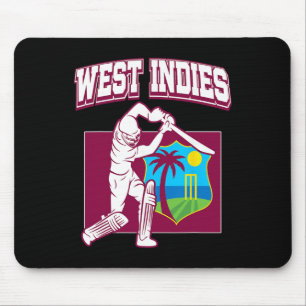 West Indies Cricket-Fan Cool karibischer Cricket-A Mousepad