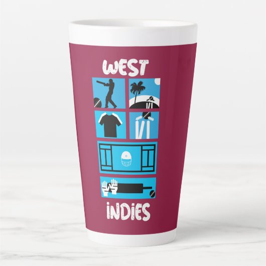 West Indies Cricket Test Cricket Players Milchtasse (Vorderseite)