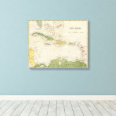 West Indies Leinwanddruck (Insitu (Holzboden))