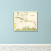 West Indies Leinwanddruck (Insitu (Holzboden))