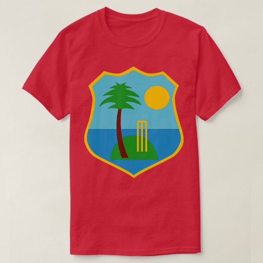 West Indies Windis Cricket Fans 1 T-Shirt (Design vorne)