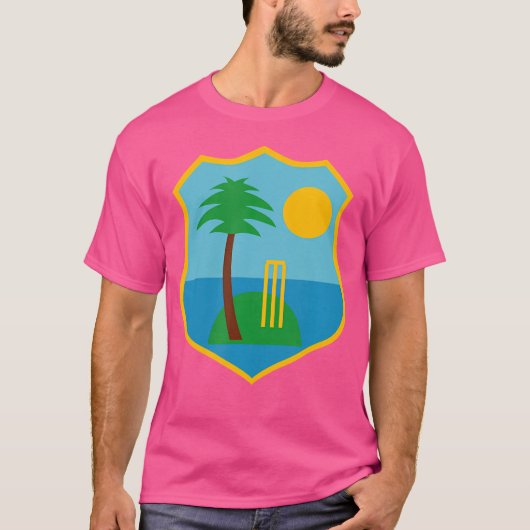 West Indies Windis Cricket Fans T-Shirt (Vorderseite)