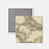 West Indies Zentralamerika Magnet (Vorderseite/Rückseite)