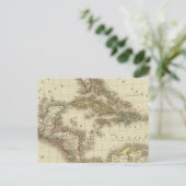 West Indies Zentralamerika Postkarte (Stehend Vorderseite)