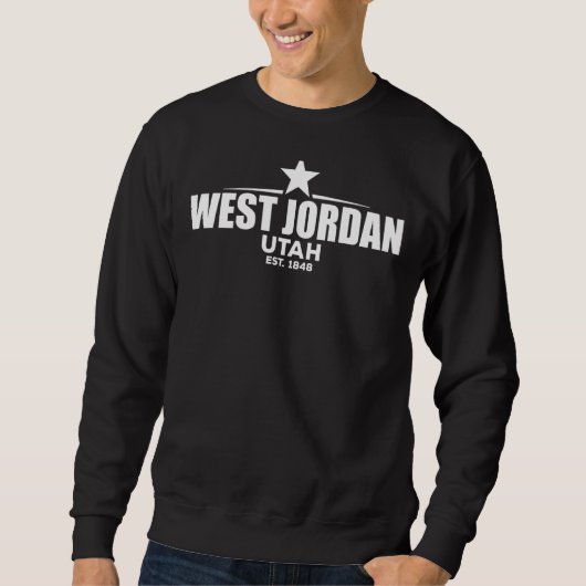 West Jordan Utah Sweatshirt (Vorderseite)