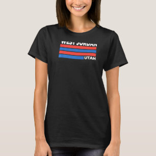 West Jordan Utah Ut Keepake Salt Lake City Rememb T-Shirt
