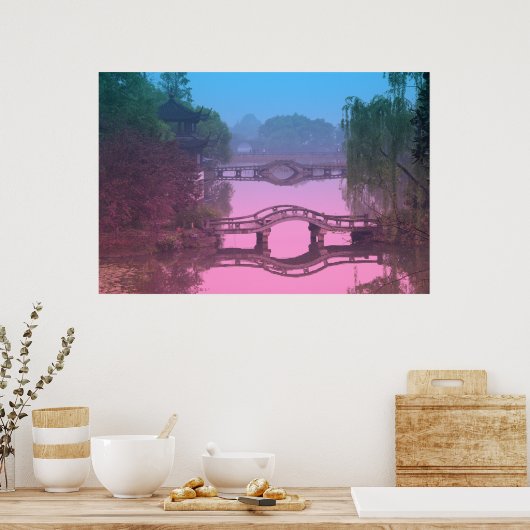 West Lake China Poster (Küche)