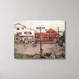 "West Lakeshore Drive" Kelleys Island, Ohio Leinwanddruck