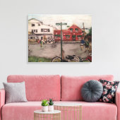 "West Lakeshore Drive" Kelleys Island, Ohio Leinwanddruck (Insitu (Wohnzimmer))