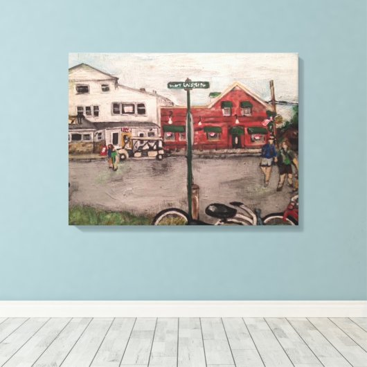 "West Lakeshore Drive" Kelleys Island, Ohio Leinwanddruck (Insitu (Holzboden))