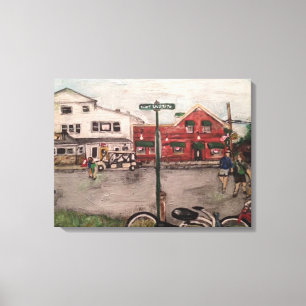 "West Lakeshore Drive" Kelleys Island, Ohio Leinwanddruck