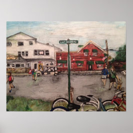 "West Lakeshore Drive" Kelleys Island, Ohio Poster