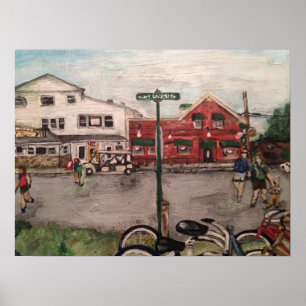 "West Lakeshore Drive" Kelleys Island, Ohio Poster