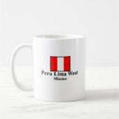 West-LDS Auftrag-Tasse Perus aus Lima Kaffeetasse (Links)