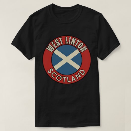 West Linton, Schottland T-Shirt (Design vorne)