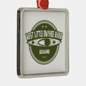 West Little Owyhee River Idaho Kayaking Ornament Aus Metall (Rechts)