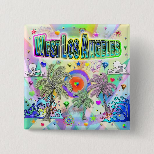 West Los Angeles Deep Dream Button (Vorderseite)