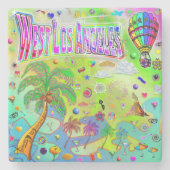 West Los Angeles Timeless Melody Untersetzer (Vorderseite)
